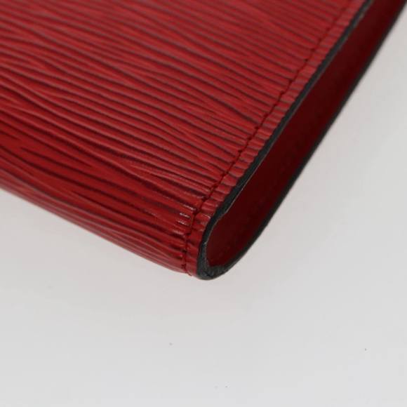 LOUIS VUITTON Epi Pochette Accessoires Accessory Pouch Red M52987 Auth ar12695 - Picture 16 of 16